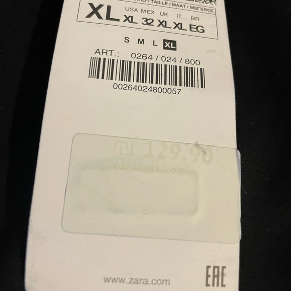 ZARA COLLECTION WOMAN/BASIC BLACK DRESS - Picture 3 of 4